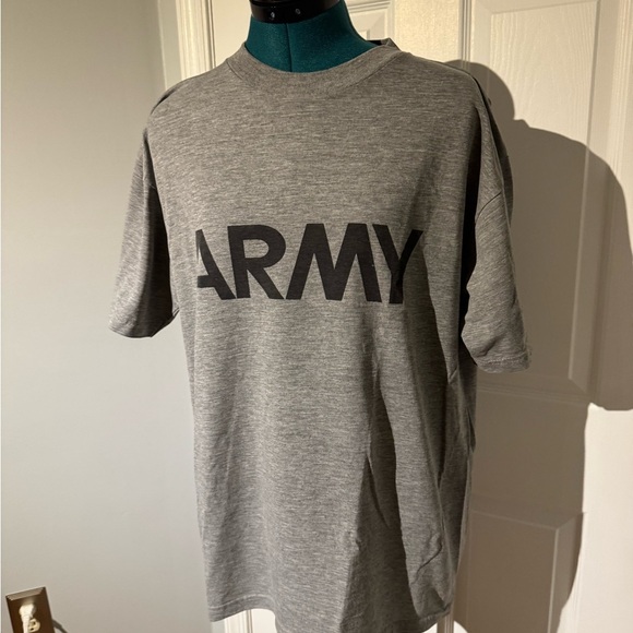 Men’s Size M Grey Army T-Shirt - Picture 3 of 3